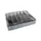 Simplify Heather Gray 12 Pair Under the Bed Shoe Storage Box